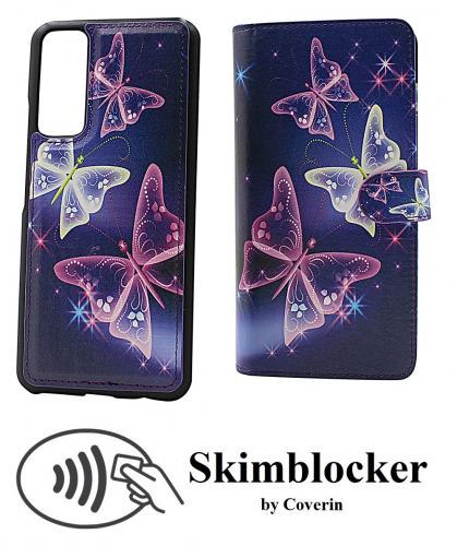 CoverinSkimblocker XL Magnet Designwallet Huawei P Smart 2021