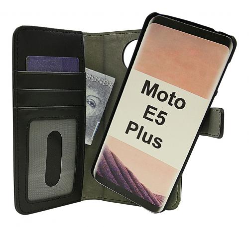 CoverinSkimblocker Magnet Wallet Motorola Moto E5 Plus