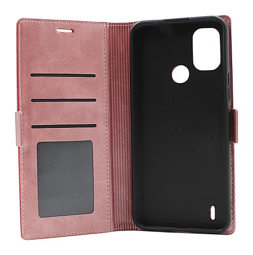 billigamobilskydd.seLuxury Standcase Wallet Nokia C21 Plus