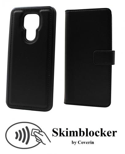 CoverinSkimblocker Magnet Wallet Motorola Moto G9 Play