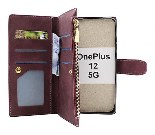 billigamobilskydd.seXL Standcase Luxury Wallet OnePlus 12 5G