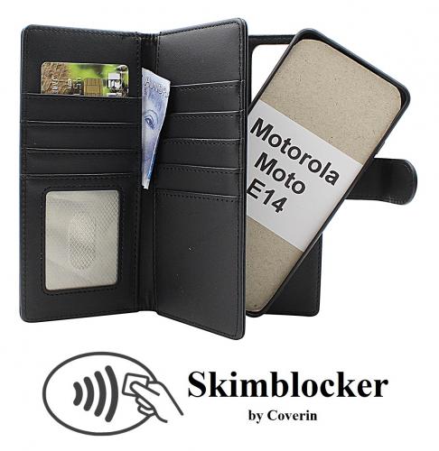 CoverinSkimblocker Motorola Moto E14 XL Magnet Phone Wallet