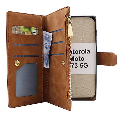 billigamobilskydd.seXL Standcase Luxury Wallet Motorola Moto G73 5G