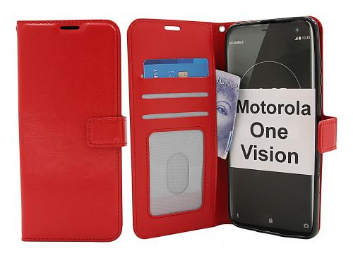 Crazy Horse Wallet Motorola One Vision