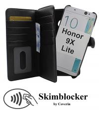 CoverInSkimblocker XL Magnet Wallet Huawei Honor 9X Lite