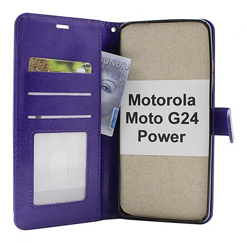 billigamobilskydd.seCrazy Horse Wallet Motorola Moto G24 Power