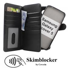 CoverInSkimblocker XL Magnet Wallet Samsung Galaxy Xcover 5 (SM-G525F)