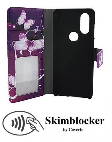 CoverinSkimblocker Magnet Designwallet Motorola One Vision