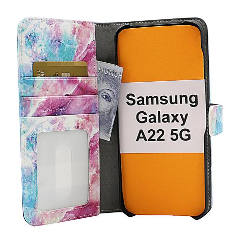 CoverinSkimblocker Magnet Designwallet Samsung Galaxy A22 5G (SM-A226B)