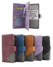 billigamobilskydd.seXL Standcase Luxury Wallet Samsung Galaxy S21 Ultra 5G (SM-G998B)