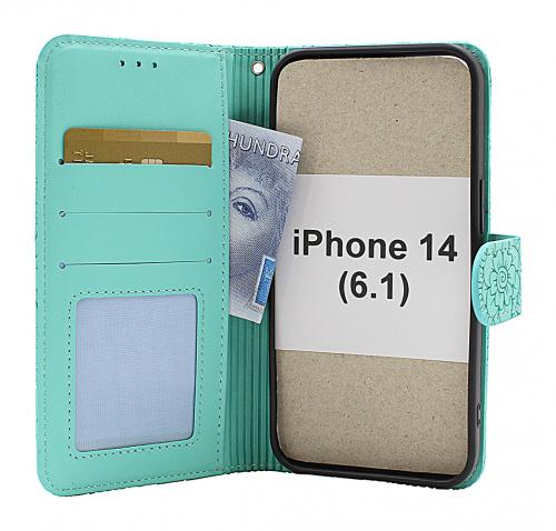 Flower Standcase Wallet iPhone 14 (6.1)