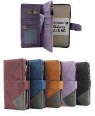 billigamobilskydd.seXL Standcase Luxury Wallet Samsung Galaxy A15 5G