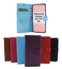 billigamobilskydd.se New Standcase Wallet Samsung Galaxy S21 FE 5G (SM-G990B)