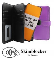 CoverInSkimblocker XL Magnet Wallet Samsung Galaxy A22 5G (SM-A226B)