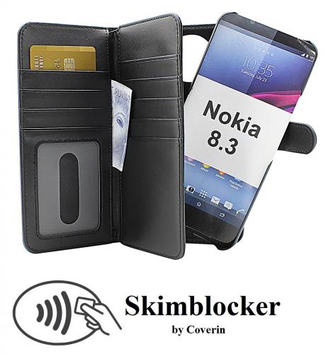 CoverinSkimblocker XL Magnet Wallet Nokia 8.3