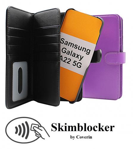 CoverinSkimblocker XL Magnet Wallet Samsung Galaxy A22 5G (SM-A226B)