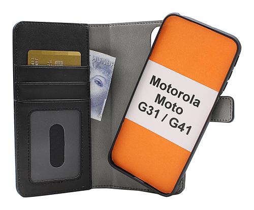 CoverinSkimblocker Magnet Wallet Motorola Moto G31/G41