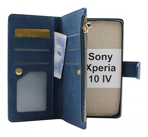 billigamobilskydd.seXL Standcase Luxury Wallet Sony Xperia 10 IV 5G (XQ-CC54)