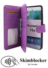 CoverInSkimblocker XL Magnet Wallet Huawei Y6s