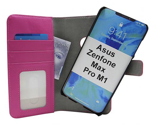 CoverinSkimblocker Magnet Wallet Asus Zenfone Max Pro M1 (ZB602KL)