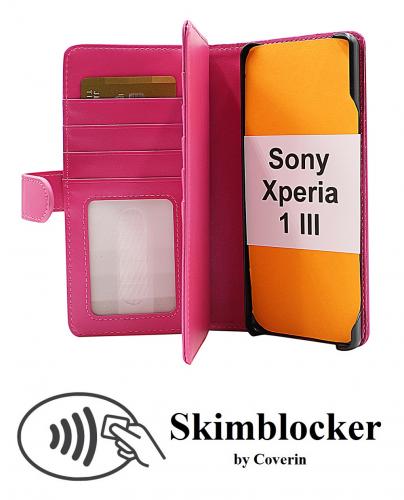 CoverInSkimblocker XL Wallet Sony Xperia 1 III (XQ-BC52)