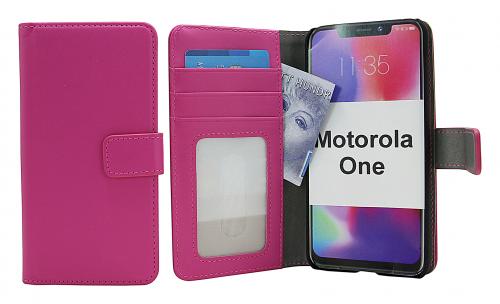 CoverinSkimblocker Magnet Wallet Motorola One