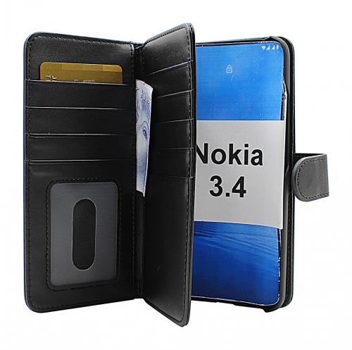 CoverinSkimblocker XL Magnet Wallet Nokia 3.4