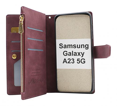 billigamobilskydd.seXL Standcase Luxury Wallet Samsung Galaxy A23 5G (SM-A236B/DS)