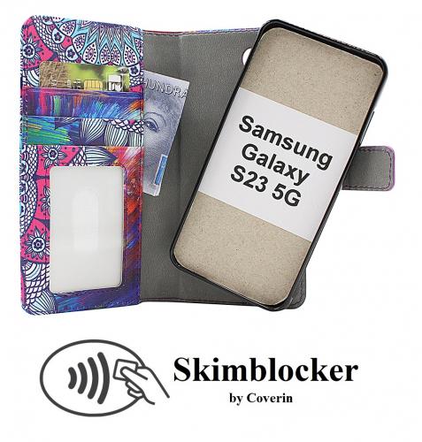 CoverinSkimblocker Magnet Designwallet Samsung Galaxy S23 5G