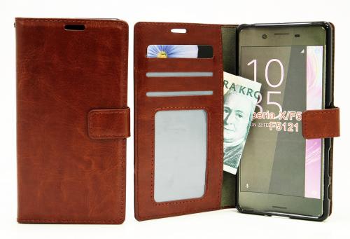 billigamobilskydd.seCrazy Horse Wallet Sony Xperia X (F5121)