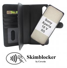 CoverInSkimblocker XL Magnet Wallet Sony Xperia 10 V 5G