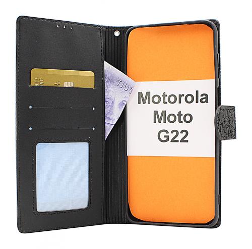 billigamobilskydd.seFlower Standcase Wallet Motorola Moto G22