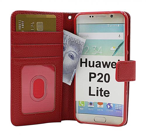 billigamobilskydd.seNew Standcase Wallet Huawei P20 Lite (ANE-LX1)