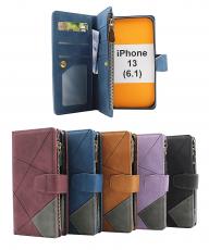 billigamobilskydd.seXL Standcase Luxury Wallet iPhone 13 (6.1)