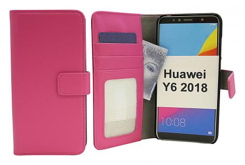 CoverinSkimblocker Magnet Wallet Huawei Y6 2018