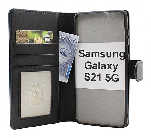 CoverinSkimblocker Samsung Galaxy S21 5G Magnet Phone Wallet