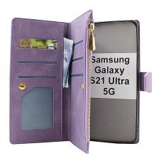 billigamobilskydd.seXL Standcase Luxury Wallet Samsung Galaxy S21 Ultra 5G (SM-G998B)