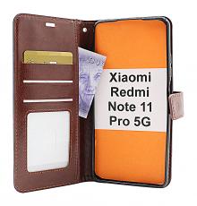 billigamobilskydd.seCrazy Horse Wallet Xiaomi Redmi Note 11 Pro 5G