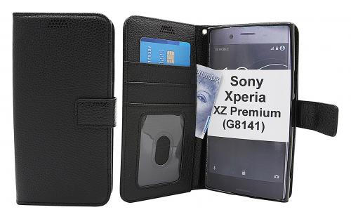 billigamobilskydd.seNew Standcase Wallet Sony Xperia XZ Premium (G8141)