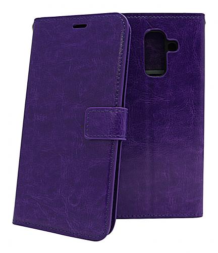 billigamobilskydd.seCrazy Horse Wallet Samsung Galaxy A6+ / A6 Plus 2018 (A605FN/DS)