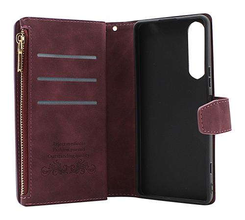 billigamobilskydd.seXL Standcase Luxury Wallet Sony Xperia 5 IV 5G