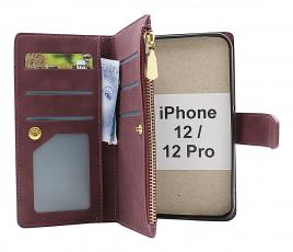 billigamobilskydd.seXL Standcase Luxury Wallet iPhone 12 / 12 Pro (6.1)