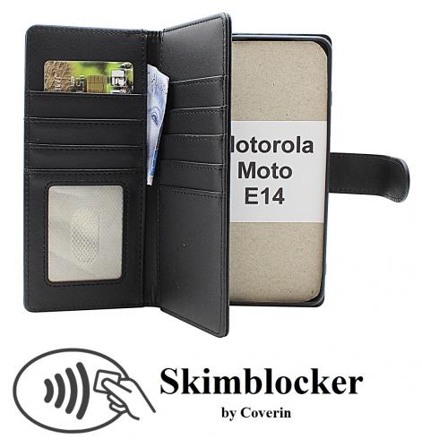 CoverinSkimblocker Motorola Moto E14 XL Magnet Phone Wallet