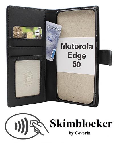 CoverinSkimblocker Motorola Edge 50 Magnet Phone Wallet