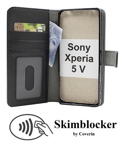 CoverinSkimblocker Magnet Wallet Sony Xperia 5 V