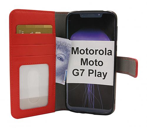 CoverinSkimblocker Magnet Wallet Motorola Moto G7 Play