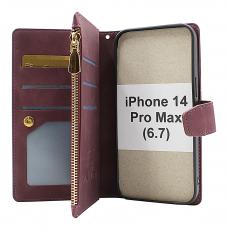 billigamobilskydd.seXL Standcase Luxury Wallet iPhone 14 Pro Max (6.7)