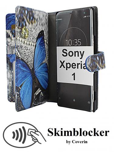 CoverinSkimblocker XL Magnet Designwallet Sony Xperia 1 (J9110)