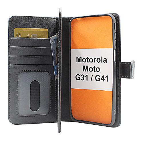 CoverinSkimblocker XL Magnet Wallet Motorola Moto G31/G41