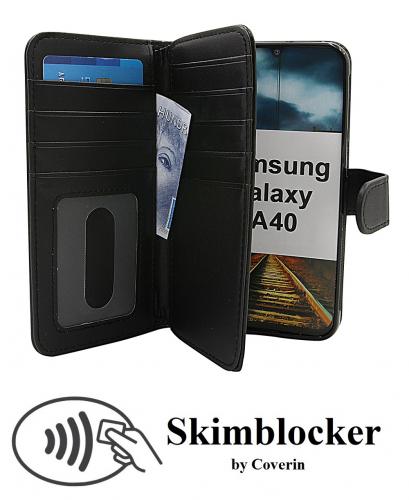 CoverinSkimblocker XL Wallet Samsung Galaxy A40 (A405FN/DS)